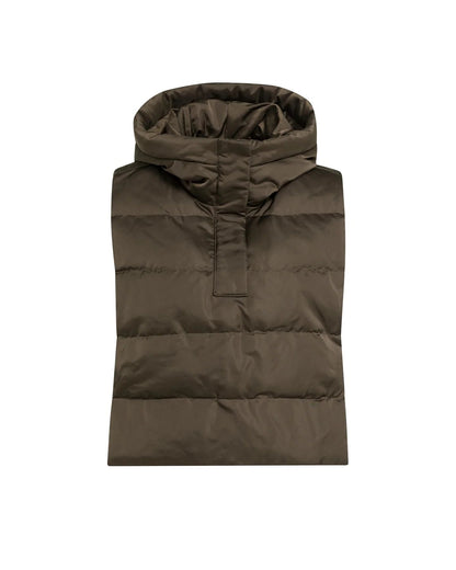 Yaya Gewatteerde Bodywarmer Capuchon