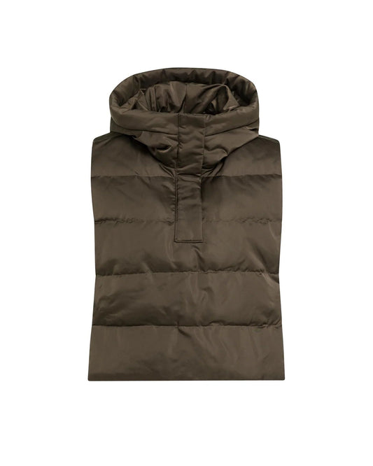 Yaya Gewatteerde Bodywarmer Capuchon - Peet kleding