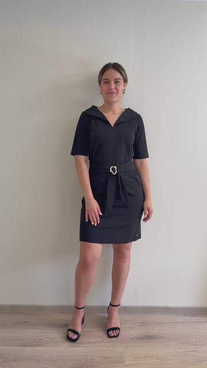 Triple Nine Travel Jurk Julia Zwart - 51821