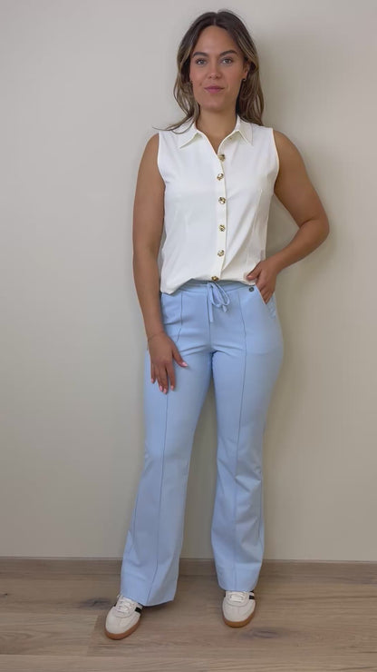 Triple Nine - Travel Blouse Marien Wit - 5932