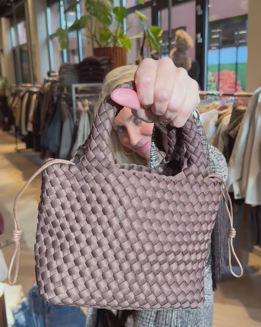 Tas Alyssa Klein Donkerbruin