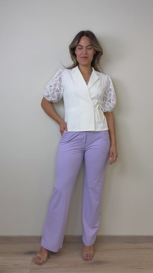 Triple Nine Travel Blazer Luay Wit - 3909