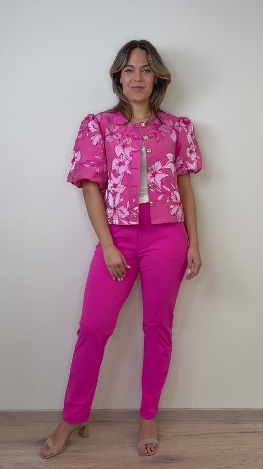 Triple Nine Travel Jas Marie Fuchsia - 92408