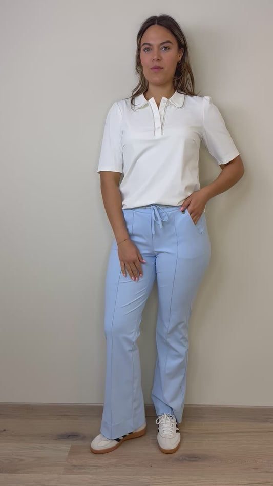 Triple Nine Travel Top Cherie Wit - 6941
