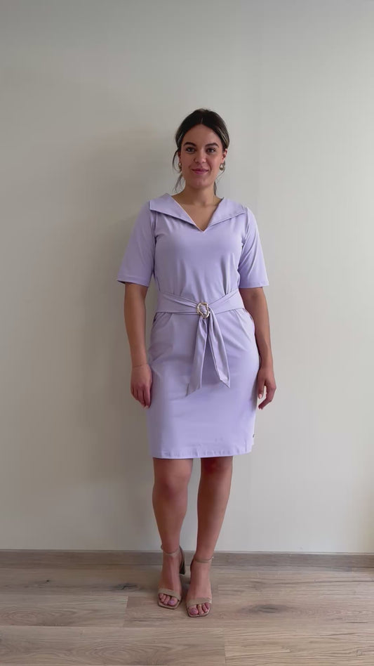 Triple Nine Travel Jurk Julia Lila - 51821