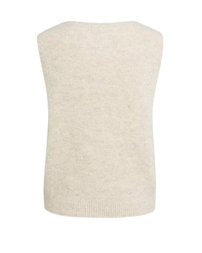 Yaya Spencer V-neck Beige - Peet kleding