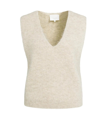 Yaya Spencer V-neck Beige - Peet kleding