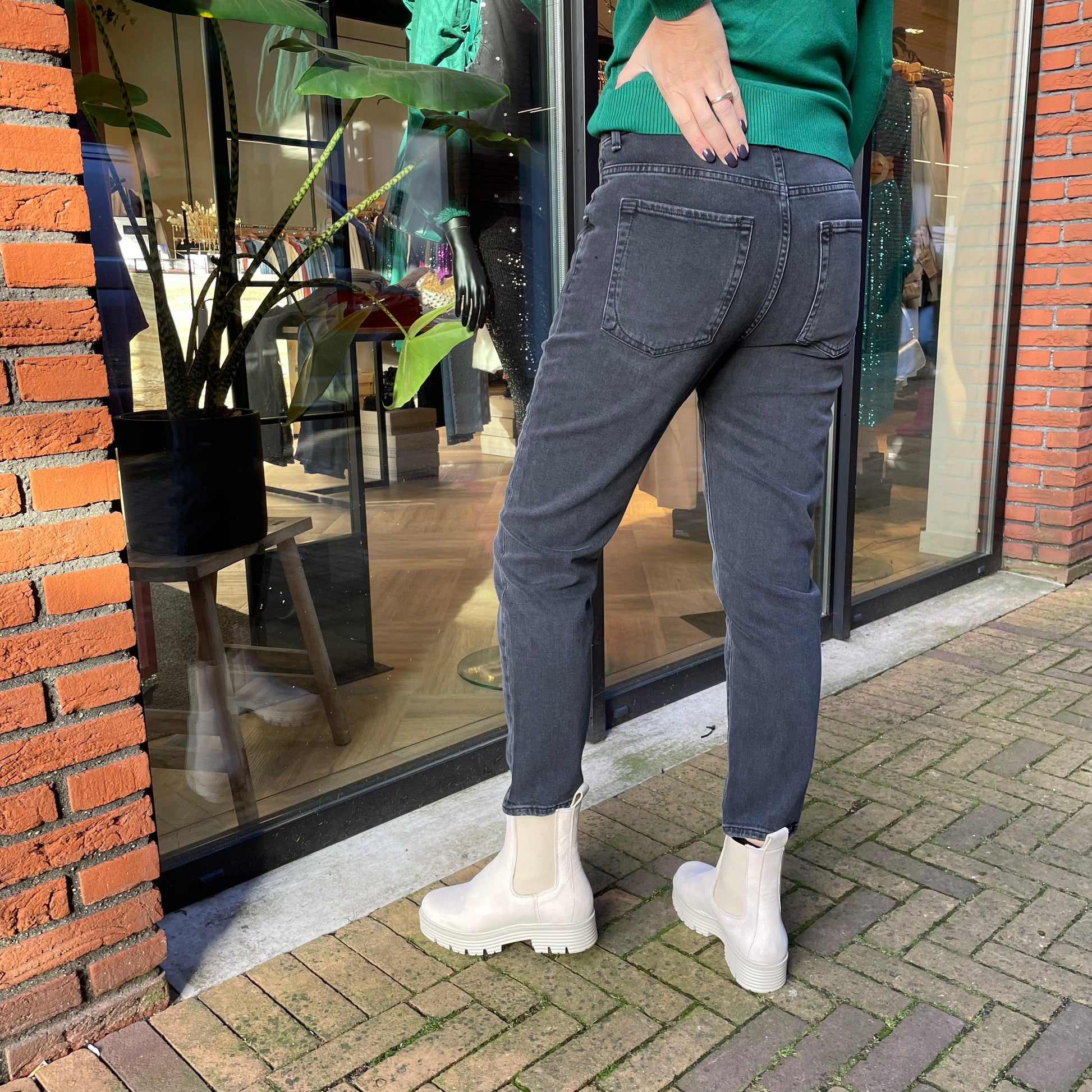 COJ Jeans Victoria Black Vintage - Peet kleding