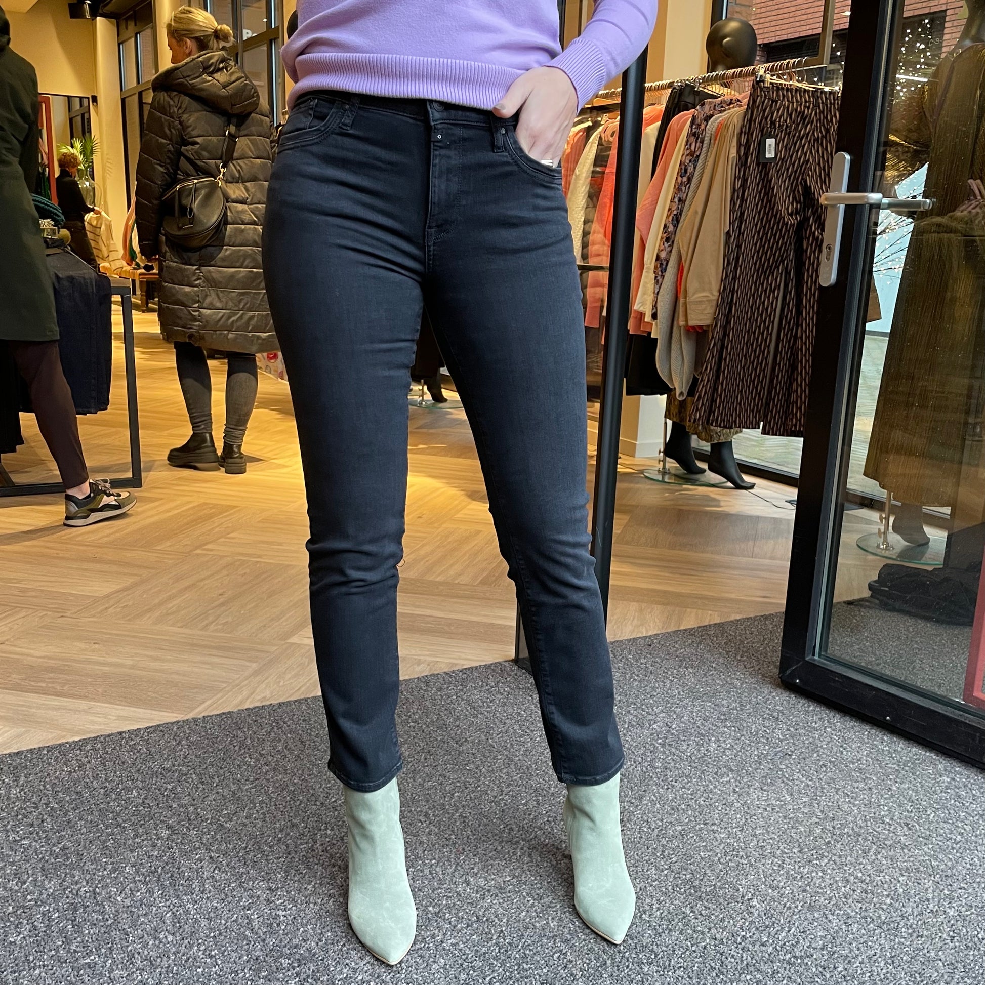 COJ Jeans Hannah Black Vintage - Peet kleding