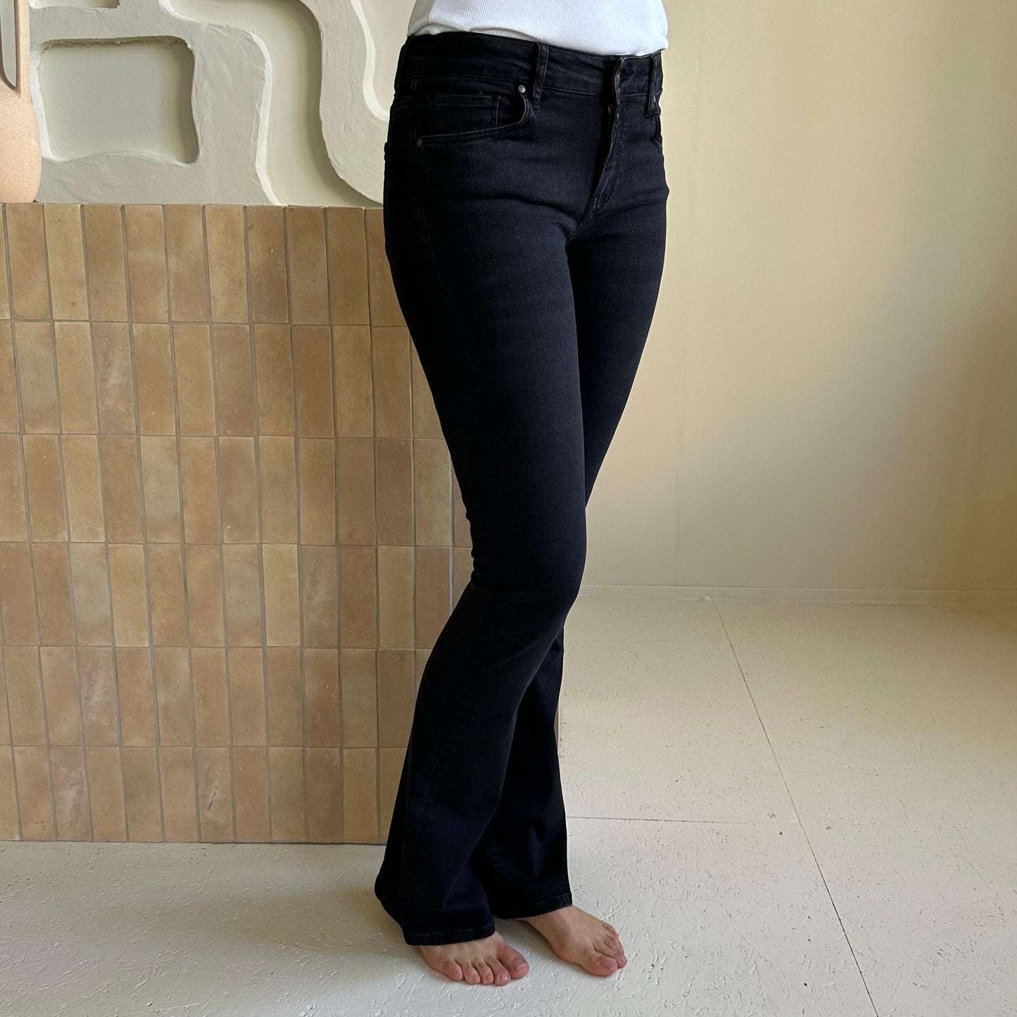 COJ Jeans Laura Black Vintage - Peet kleding