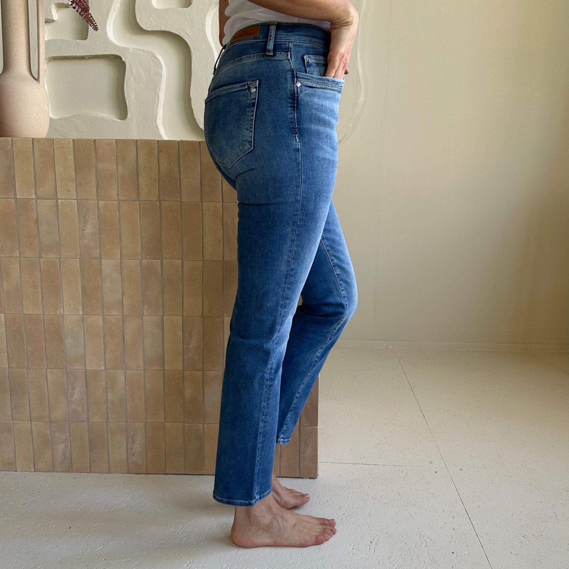 COJ Jeans Hannah Medium Blue - Peet kleding